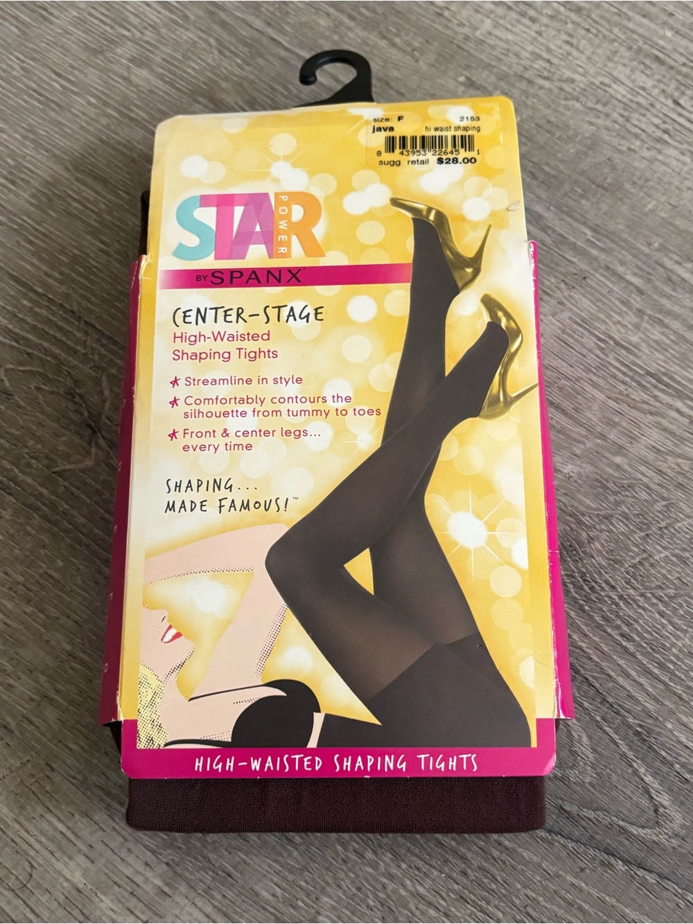 New in box women’s high waisted tights dark brown from Spanx Size F or 2x